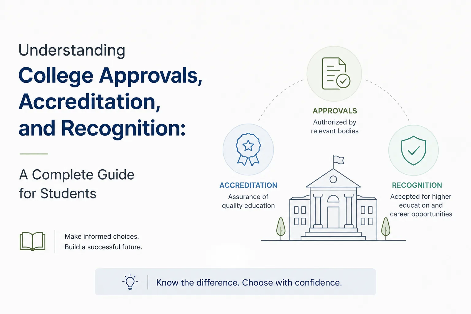 Understanding College Approvals, Accreditation, and Recognition: A Complete Guide for Students