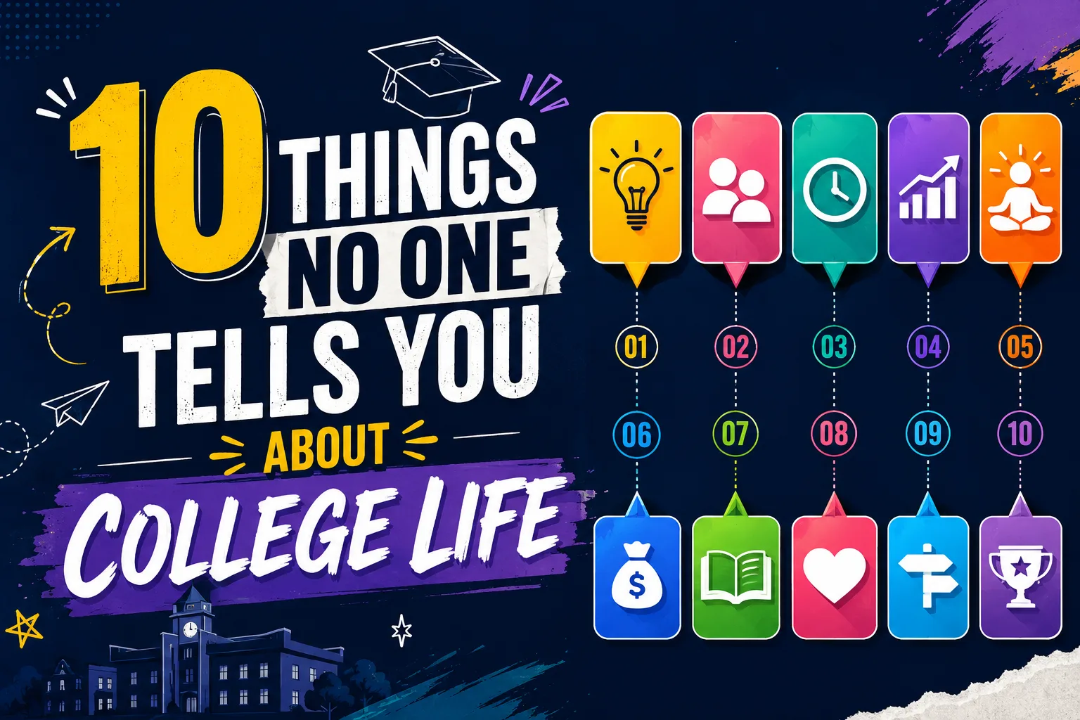 10 Things No One Tells You About College Life