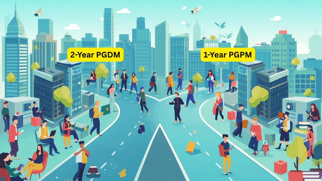 2-Year PGDM vs 1-Year PGPM: Choosing the Right Management Programme for Your Career